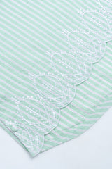 Smart Fit Striped Ethnic Kurti