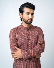 Regular Fit Printed Panjabi