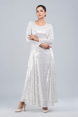 Smart Fit Viscose Long Dress - Bling