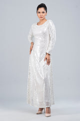 Smart Fit Viscose Long Dress - Bling