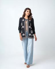 Smart Fit Embroidered Bolero Top