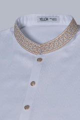 Regular Fit Embroidered Semi-Formal Panjabi