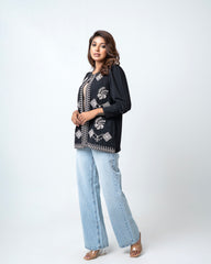 Smart Fit Embroidered Bolero Top