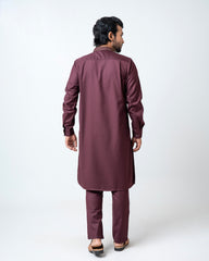 Regular Fit Embroidered Formal Ethnic Kurta Set