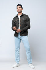 Regular Fit Denim Shacket