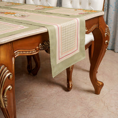 Table Runner - Oil Green (14x45 Inch)