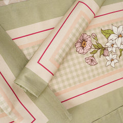 Table Runner - Oil Green (14x45 Inch)