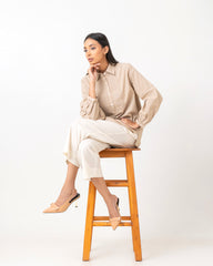 Relaxed Fit Embroidered Casual Shirt