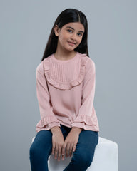 Girls' Woven Top (6-8 Years)