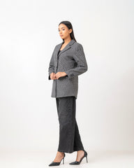 Regular Fit Houndstooth Blazer