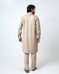 Regular Fit Embroidered Formal Ethnic Kurta Set