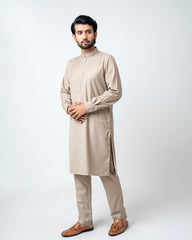 Regular Fit Embroidered Formal Ethnic Kurta Set