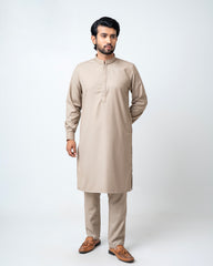 Regular Fit Embroidered Formal Ethnic Kurta Set