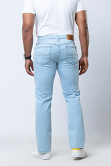 Straight Fit Blue Jeans