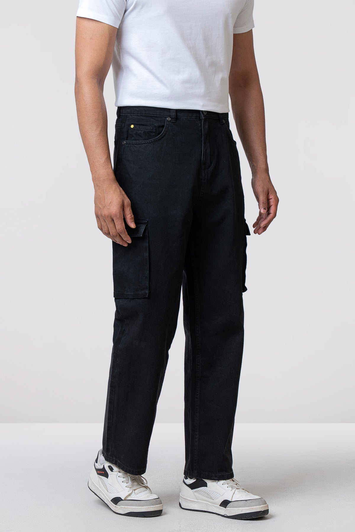 Baggy Fit Black Jeans