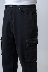 Baggy Fit Black Jeans
