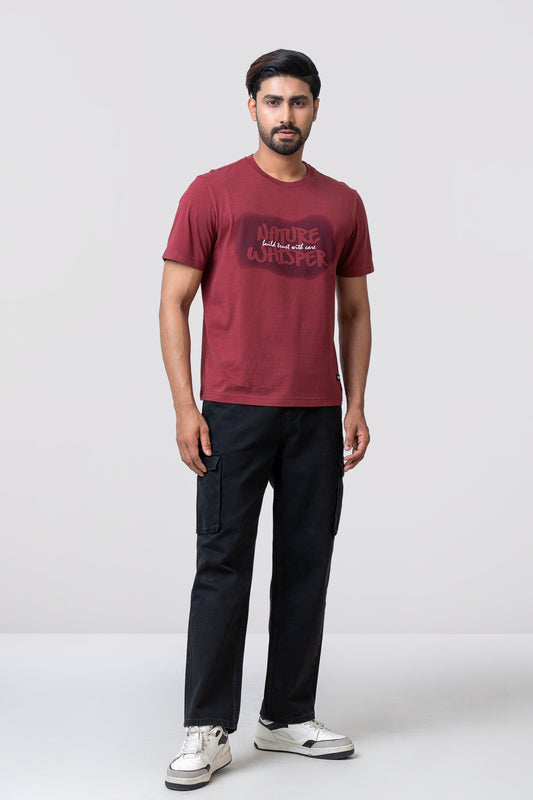 Relaxed Fit Graphic Cotton T-Shirt