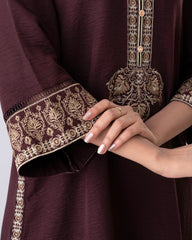 Relaxed Fit Embroidered One-Piece Ethnic Kurta