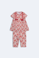 Newborn Girls Ethnic Set (3-6 Months)