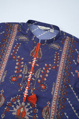 Relaxed Fit Printed Two-Piece Lawn