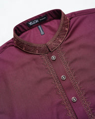 Regular Fit Embroidered Formal Ethnic Kurta Set