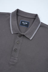 Relaxed Fit Solid Polo Shirt