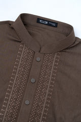 Regular Fit Embroidered Semi-Formal Panjabi