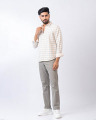 Regular Fit Check Casual Shirt
