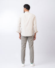 Regular Fit Check Casual Shirt