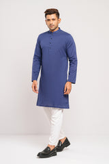 Slim Fit Solid-Dyed Panjabi