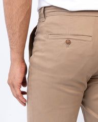 Regular Fit Solid Chinos