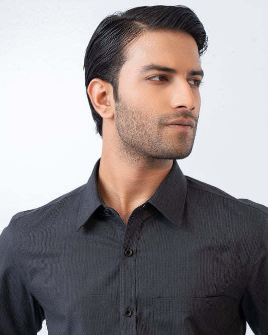 Slim Fit Striped Templeton Formal Shirt