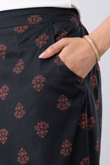 Relaxed Fit Printed Ethnic Pants