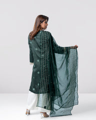Smart Fit Embroidered Two-Piece Ethnic Set