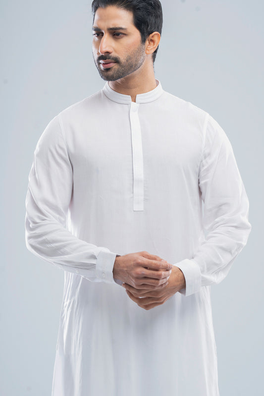 Regular Fit Viscose Semi-Formal Kabli Set