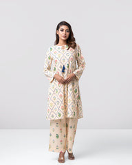 Smart Fit Printed Two-Piece Ethnic Set