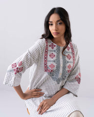 Smart Fit Embroidered Ethnic Kurti