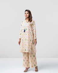 Smart Fit Printed Two-Piece Ethnic Set