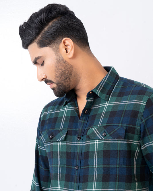 Regular Fit Check Casual Shirt
