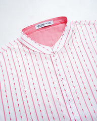 Regular Fit Stripe-Printed Panjabi