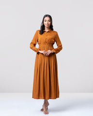 Women's A-line Flare Long Dress