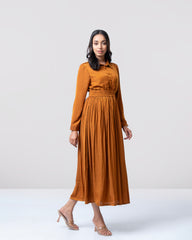 Women's A-line Flare Long Dress