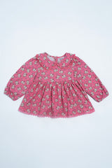 New Born Girls Top (6-18 Months)