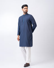 Regular Fit Embroidered Semi-Formal Panjabi
