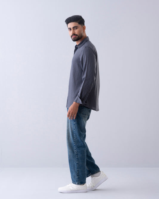 Regular Fit Check Casual Shirt