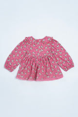 New Born Girls Top (6-18 Months)
