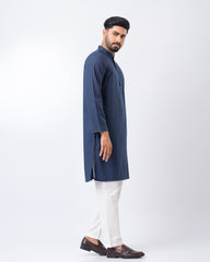 Regular Fit Embroidered Semi-Formal Panjabi