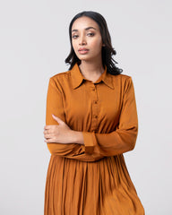 Women's A-line Flare Long Dress