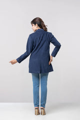 Regular Fit Double-Breasted Corduroy Blazer