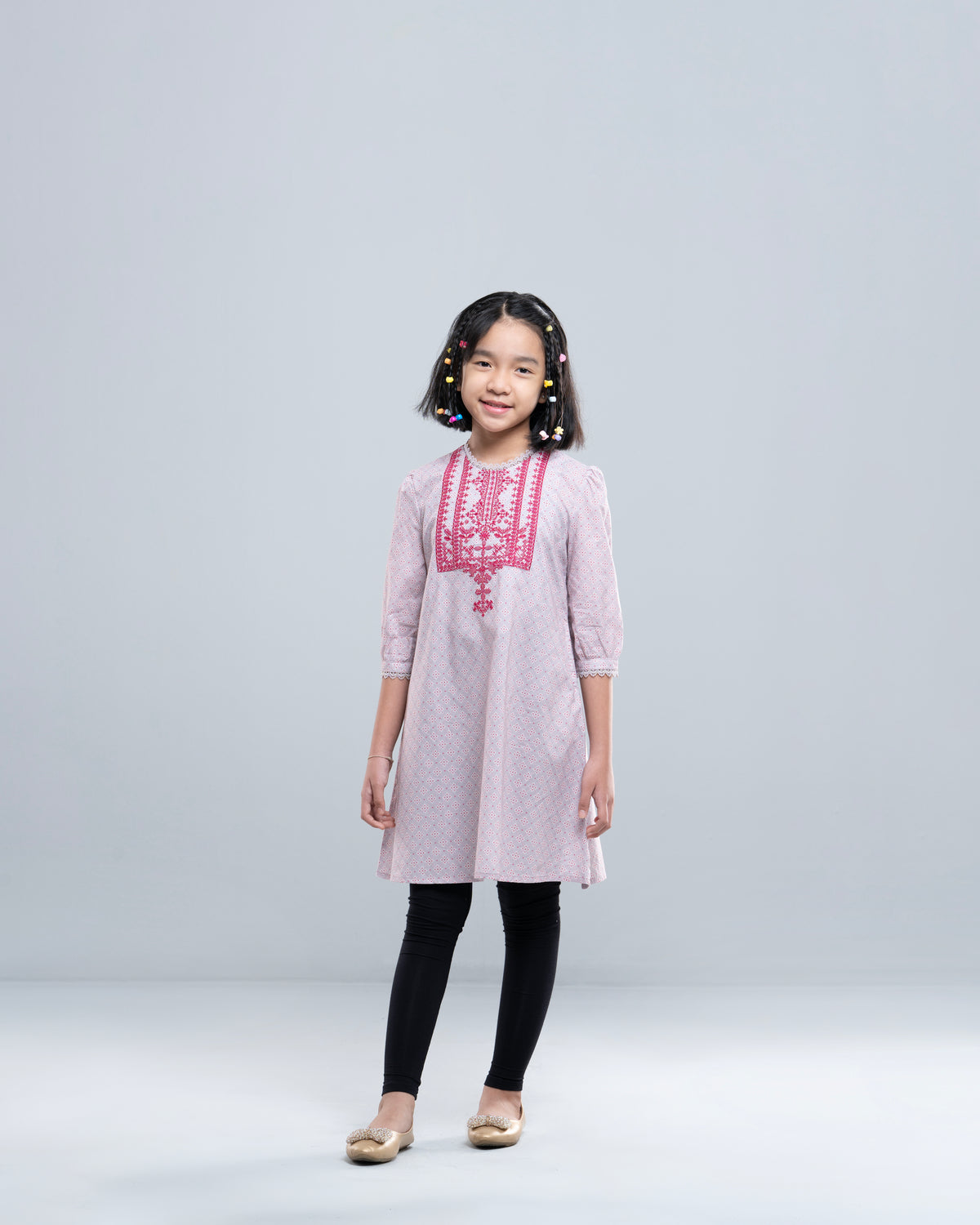 Girls' Ethnic Frock (2-4 Years)